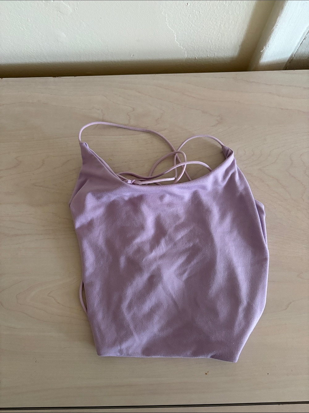 Women’s Strappy Tank Top - Lavender